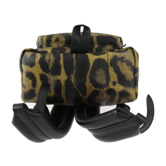 LOUIS VUITTON Black Leather Backpack - Picture 4 of 10